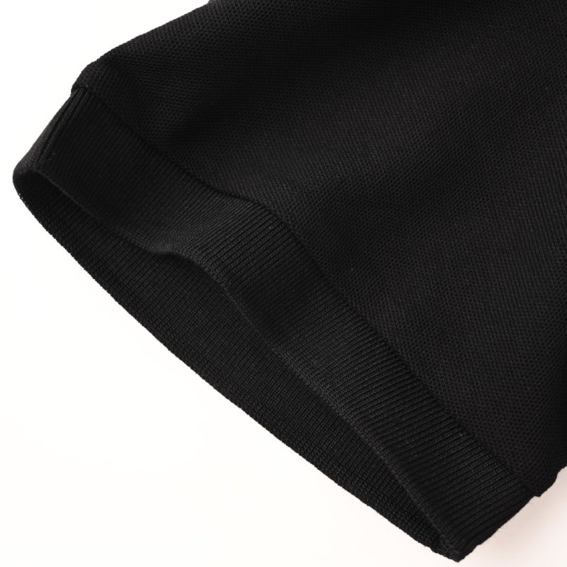 Black Short Sleeve Polo Shirt view