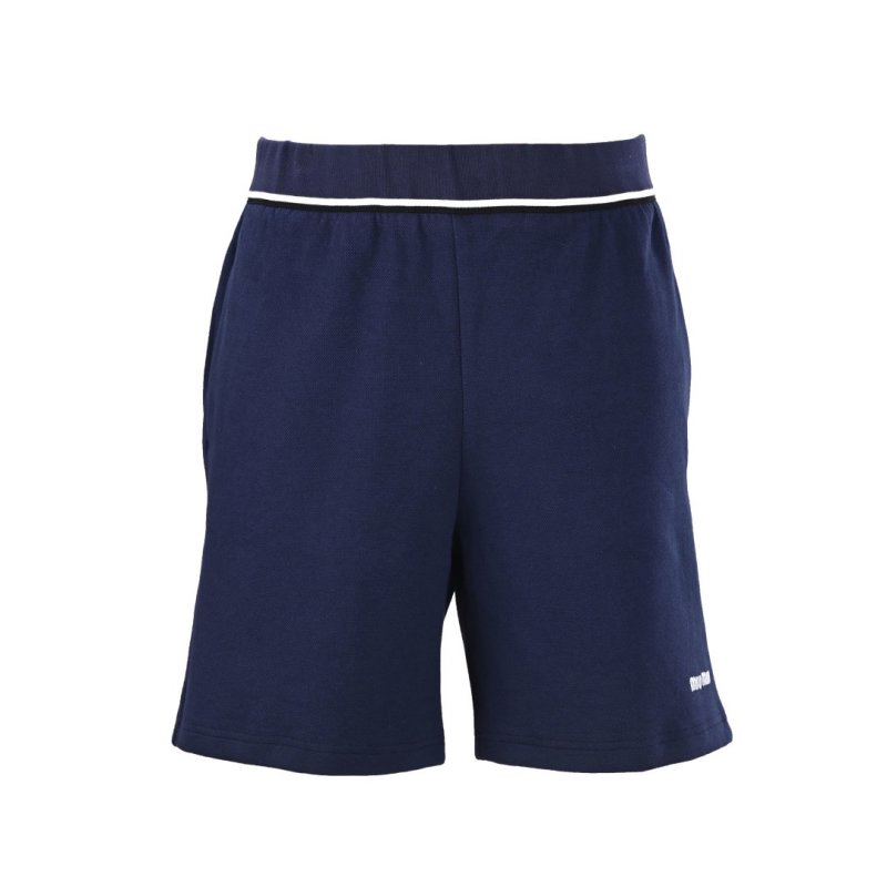 Miu Miu Navy Blue Athletic Shorts view