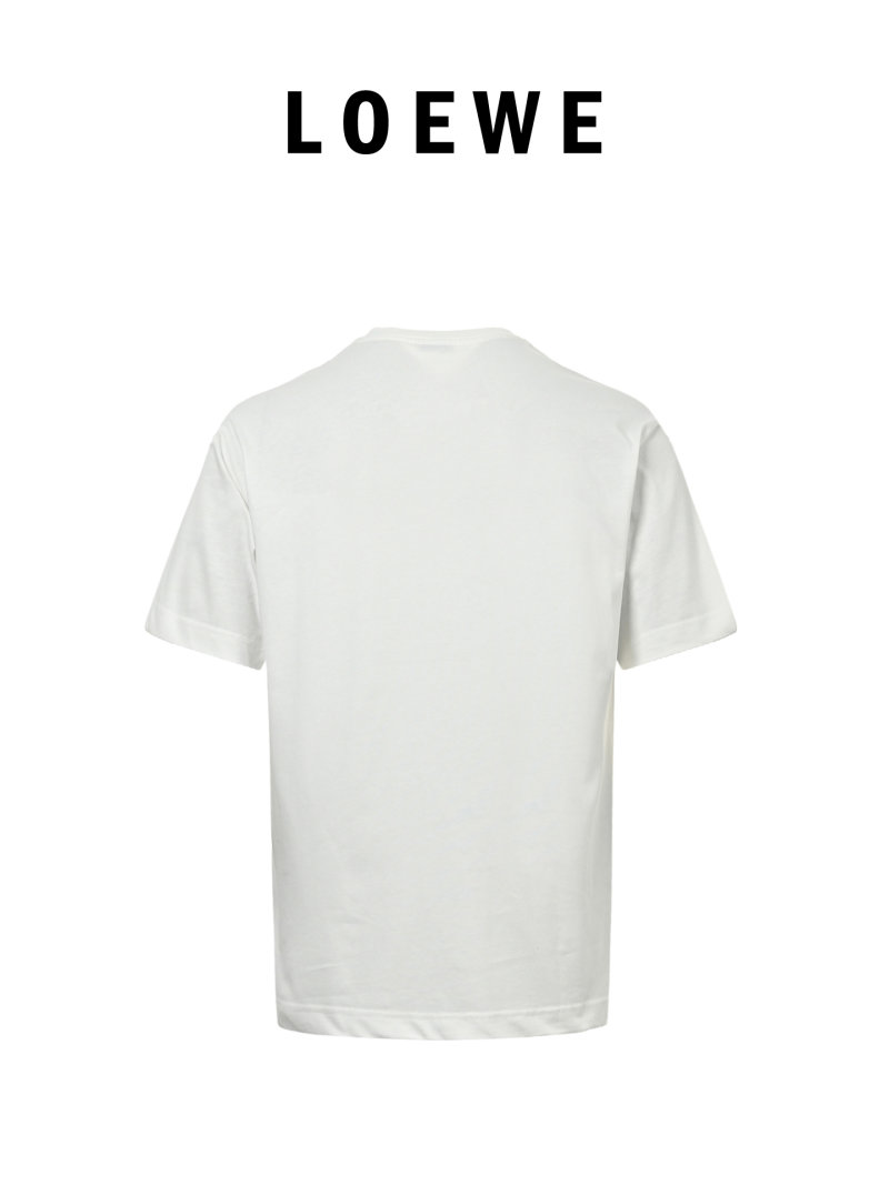 Loewe Anagram Logo White Short-Sleeve T-Shirt view