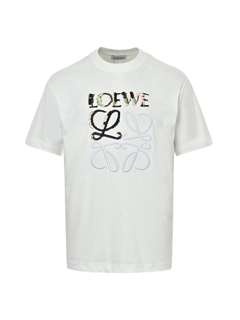 Loewe Anagram Logo White Short-Sleeve T-Shirt view