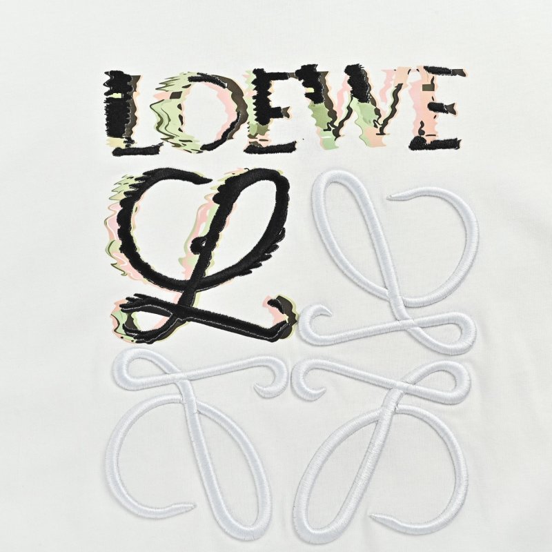 Loewe Anagram Logo White Short-Sleeve T-Shirt view