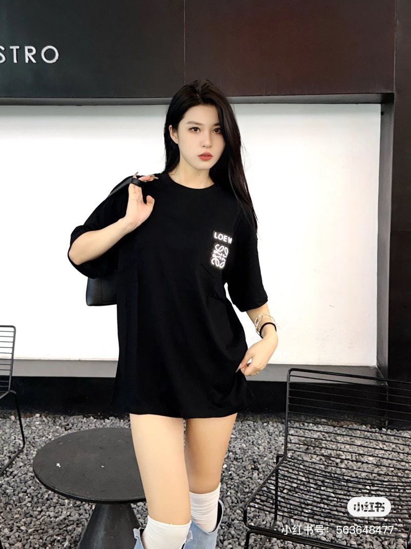 Loewe Black Logo T-Shirt view