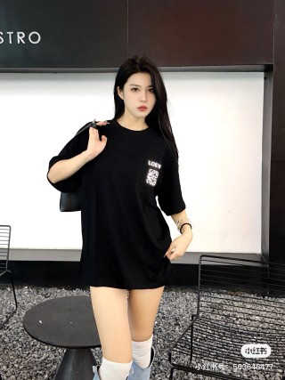 Loewe Black Logo T-Shirt view 4