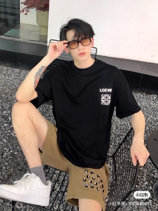 Loewe Black Logo T-Shirt view 5