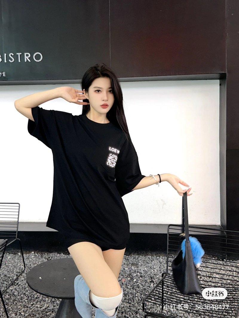 Loewe Black Logo T-Shirt view