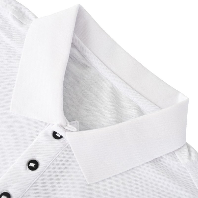 Canada Goose White Polo Shirt view