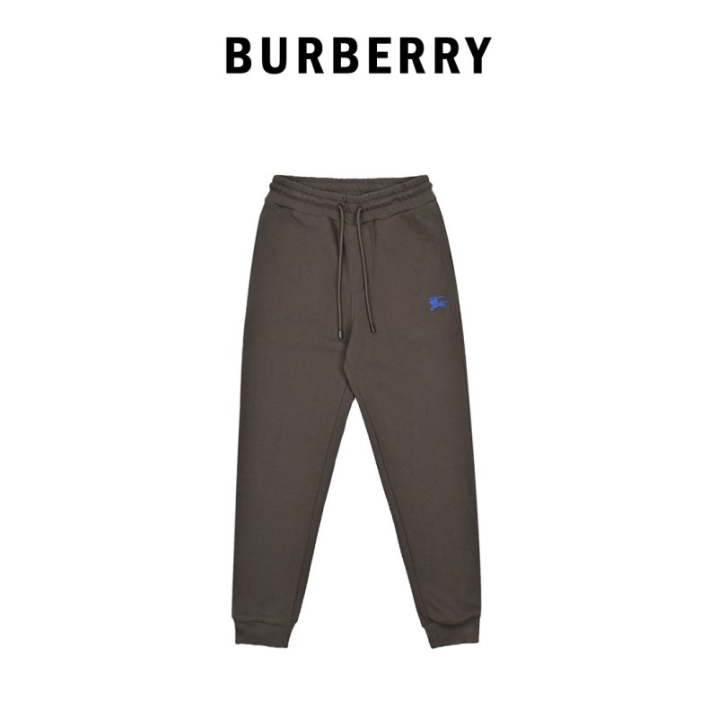 Charcoal Grey Drawstring Joggers with Embroidered Logo view