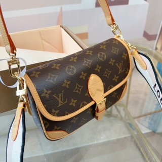 Louis Vuitton Monogram Baguette Shoulder Bag view 4