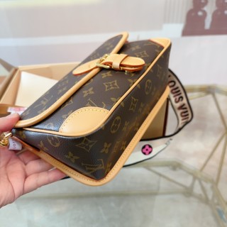 Louis Vuitton Monogram Baguette Shoulder Bag view 6