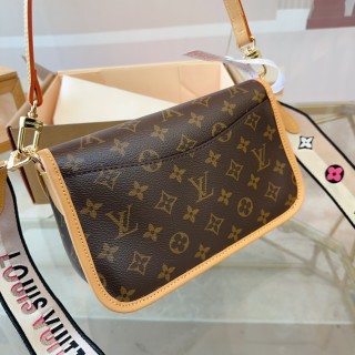 Louis Vuitton Monogram Baguette Shoulder Bag view 7