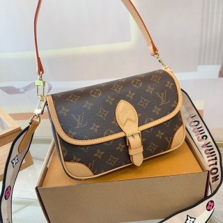 Louis Vuitton Monogram Baguette Shoulder Bag view 8