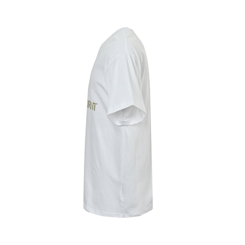 YSL Gold Logo White T-Shirt view