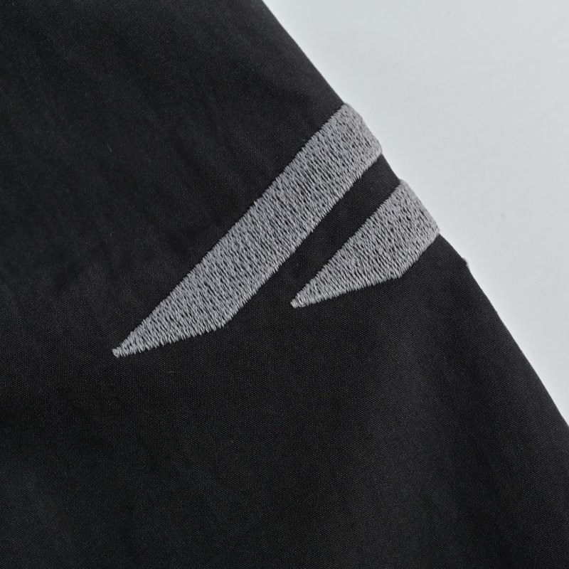Balenciaga Black Logo Windbreaker Jacket view