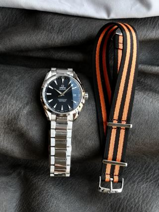 Omega Seamaster 41mm Deep Blue Dial Steel Watch