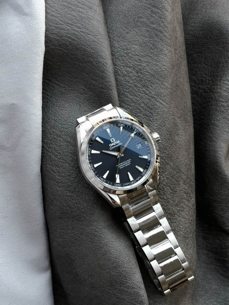 Omega Seamaster 41mm Deep Blue Dial Steel Watch view