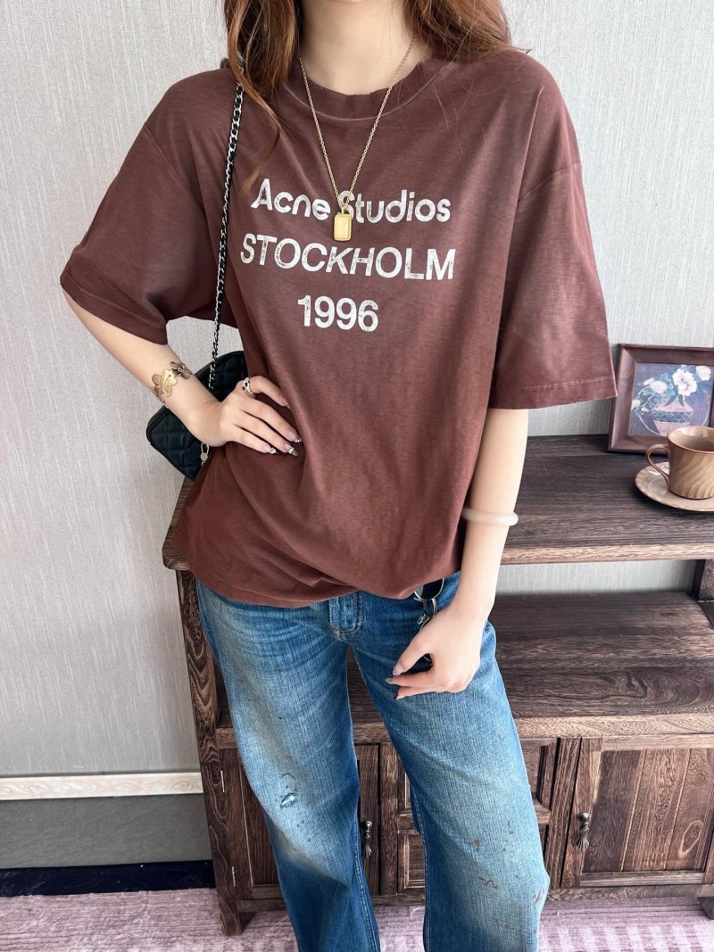 Acne Studios Stockholm 1996 Mauve T-Shirt view