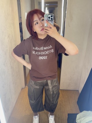 Acne Studios Stockholm 1996 Mauve T-Shirt view 8