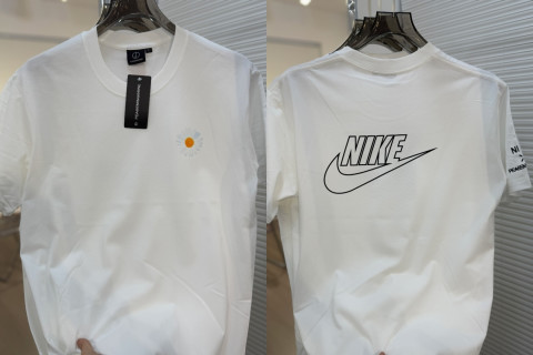 Nike Double Swoosh Black T-Shirt view 4
