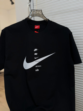 Nike Double Swoosh Black T-Shirt view 5