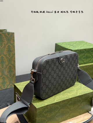 Gucci Ophidia GG Camera Bag - Black view 3