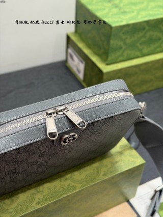 Gucci Ophidia GG Camera Bag - Black view 6