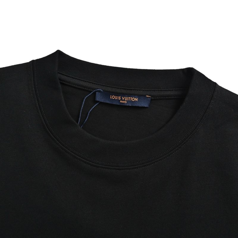 Black Graffiti Graphic Short Sleeve T-Shirt view