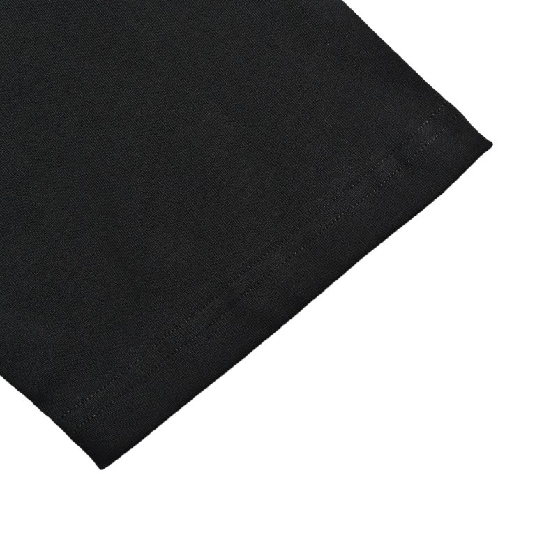 Black Graffiti Graphic Short Sleeve T-Shirt view