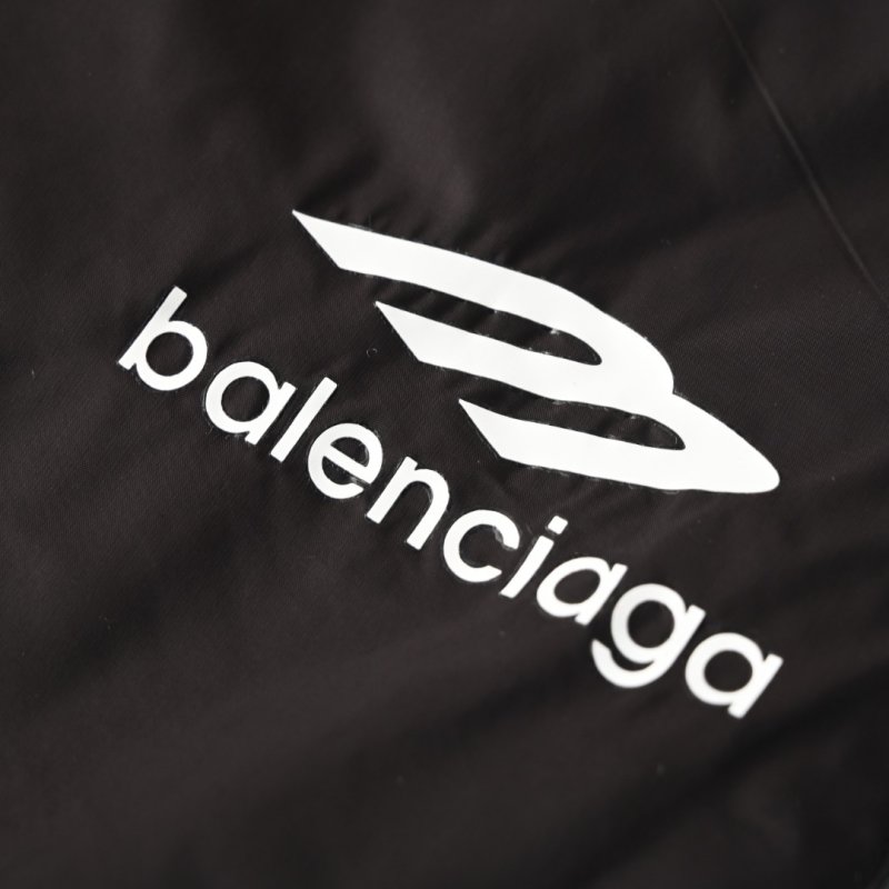 Balenciaga Black Nylon Cargo Pants view