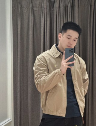 Ralph Lauren Beige Windbreaker Jacket view 2