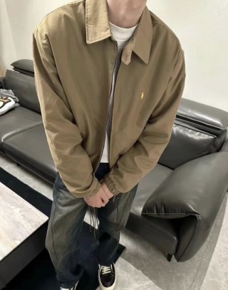 Ralph Lauren Beige Windbreaker Jacket view 6