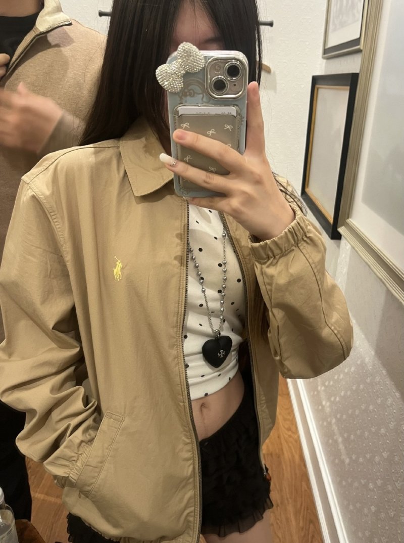 Ralph Lauren Beige Windbreaker Jacket view