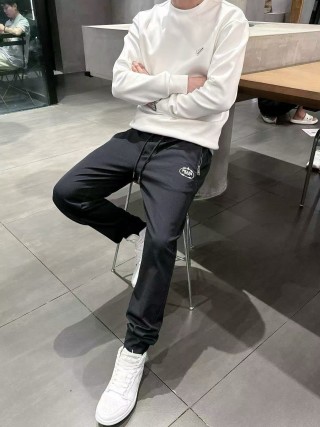 Prada Black Nylon Track Pants