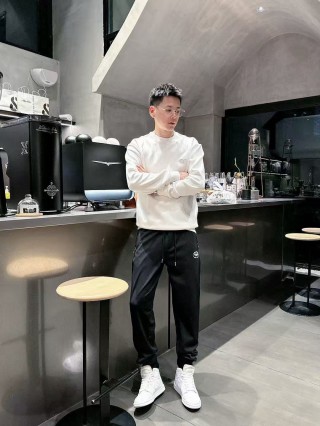 Prada Black Nylon Track Pants view 2
