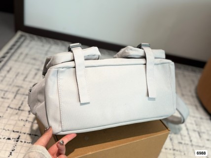Chanel 24SS Camera Bag White Quilted Crossbody view 3