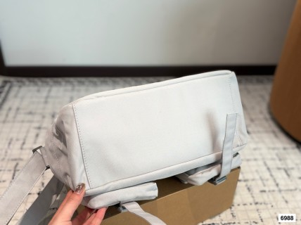 Chanel 24SS Camera Bag White Quilted Crossbody view 7