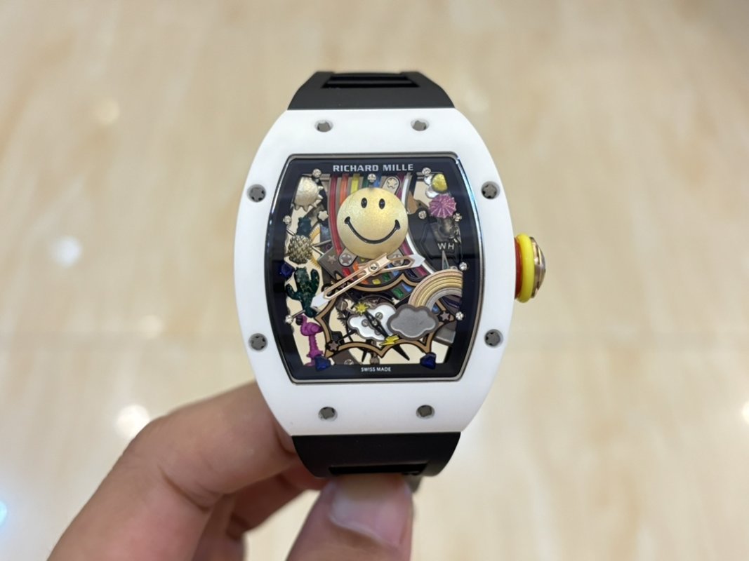 Richard Mille RM 88 Smiley Automatic Tourbillon White