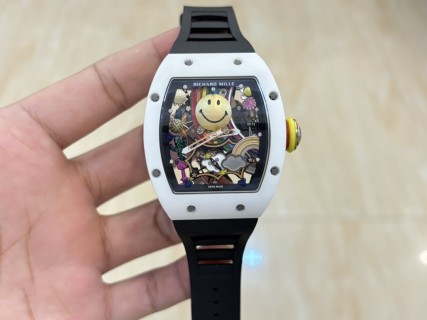 Richard Mille RM 88 Smiley Automatic Tourbillon White view 2
