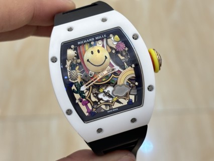Richard Mille RM 88 Smiley Automatic Tourbillon White view 5