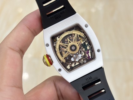 Richard Mille RM 88 Smiley Automatic Tourbillon White view 6