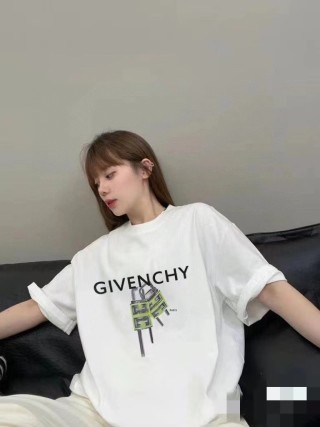Givenchy Graphic White T-Shirt view 2