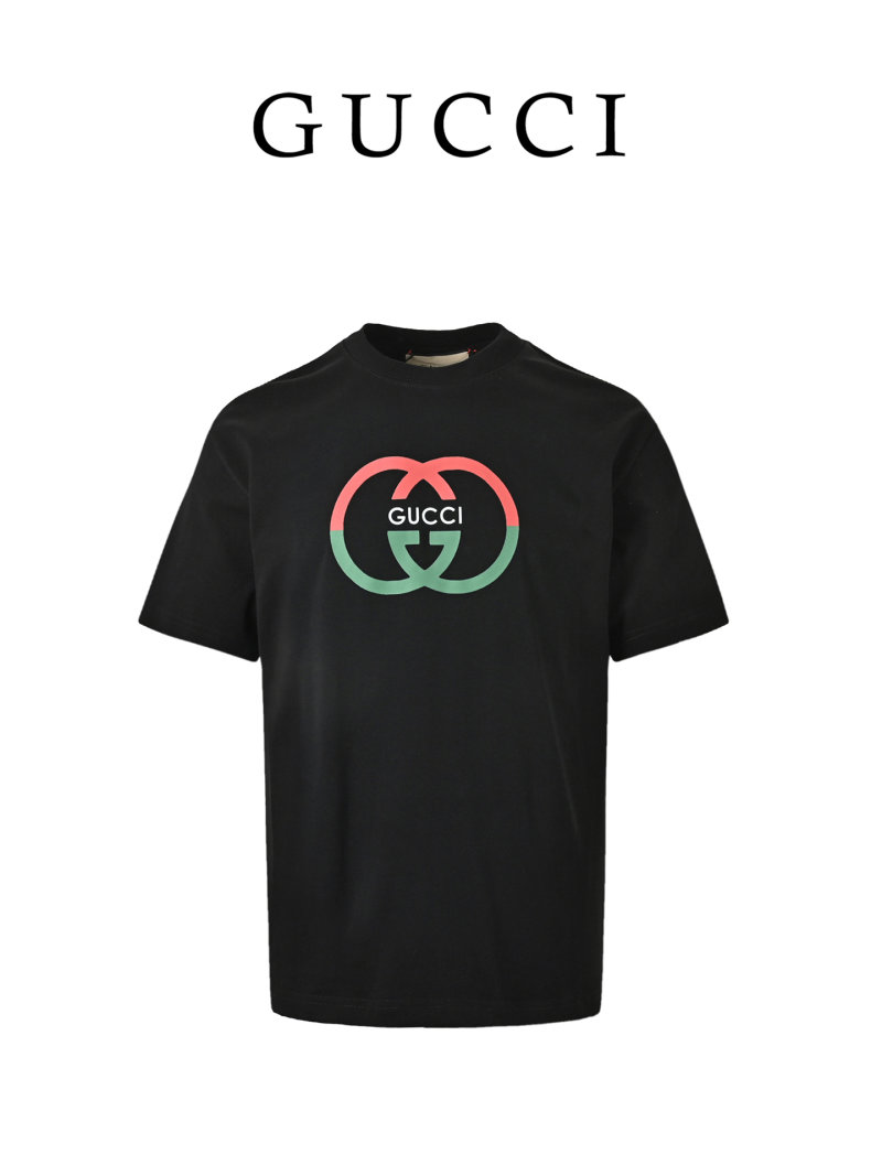 Gucci Interlocking G Logo Black T-Shirt view