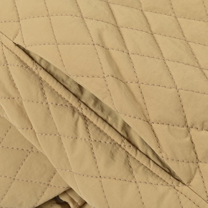 Quilted Shirt Jacket Cream view