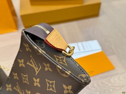 Louis Vuitton Monogram Bucket Bag with Pouch view 2