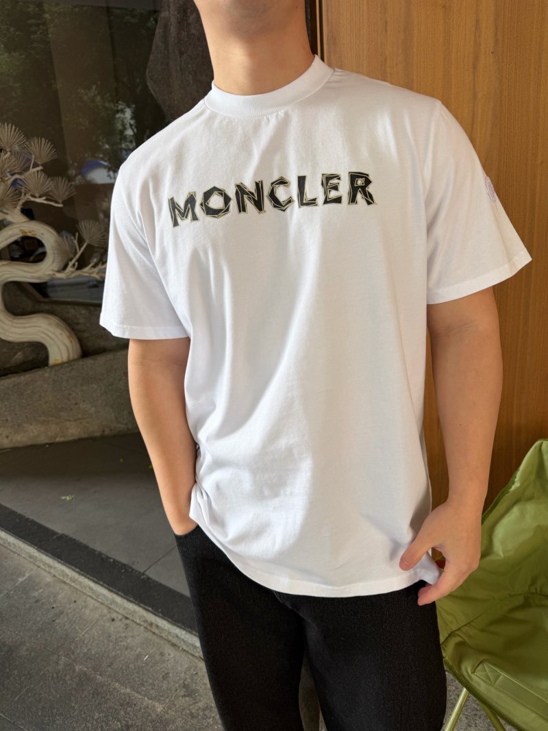 Moncler Logo White T-Shirt