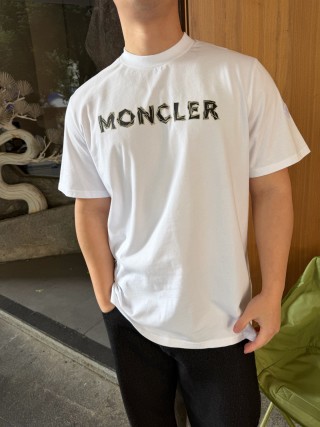 Moncler Logo White T-Shirt