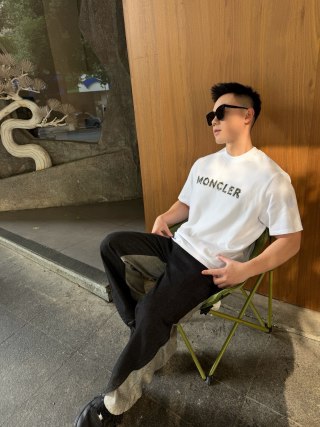 Moncler Logo White T-Shirt view 2