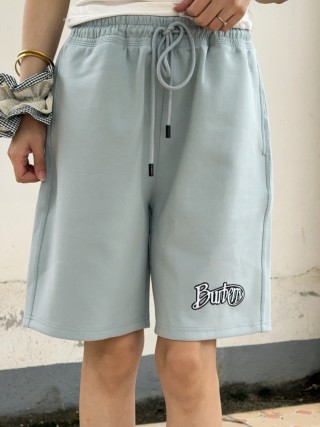 Burberry Light Blue Logo Shorts