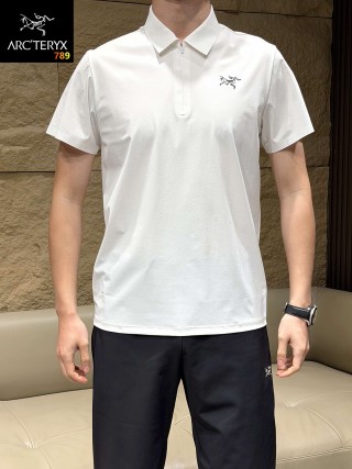 Arc'teryx Black Short-Sleeve Polo Shirt view 3