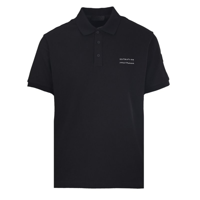 Moncler Black Polo Shirt view