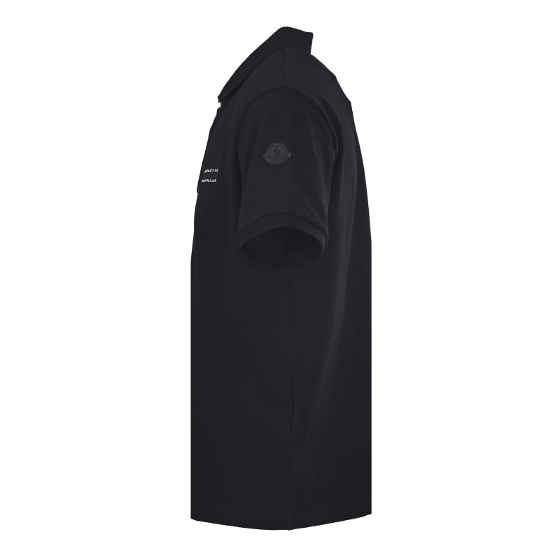 Moncler Black Polo Shirt view